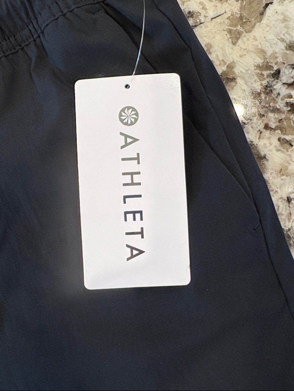 Athleta Black Performance Pants with Branded Tag, Women's XS Petite